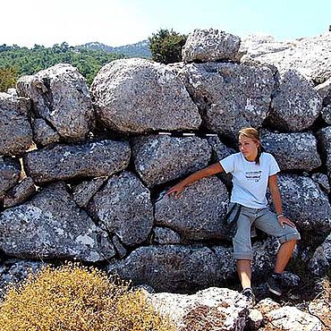 Kretas Bergminoer bauten weder Paläste noch Festungen - aber für die Ewigkeit