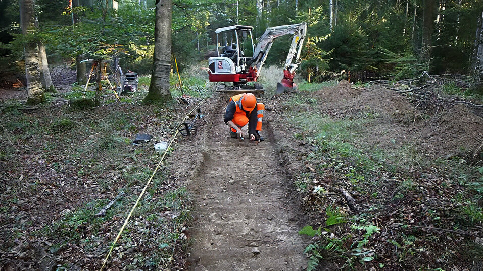 Römerstraße im Großen Forst bei Bern untersucht | Nachricht ...