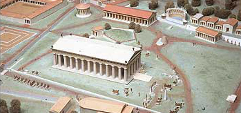 Frühester Zeustempel in Olympia